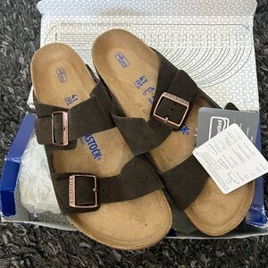 Birkenstock Brown Suede Shoes